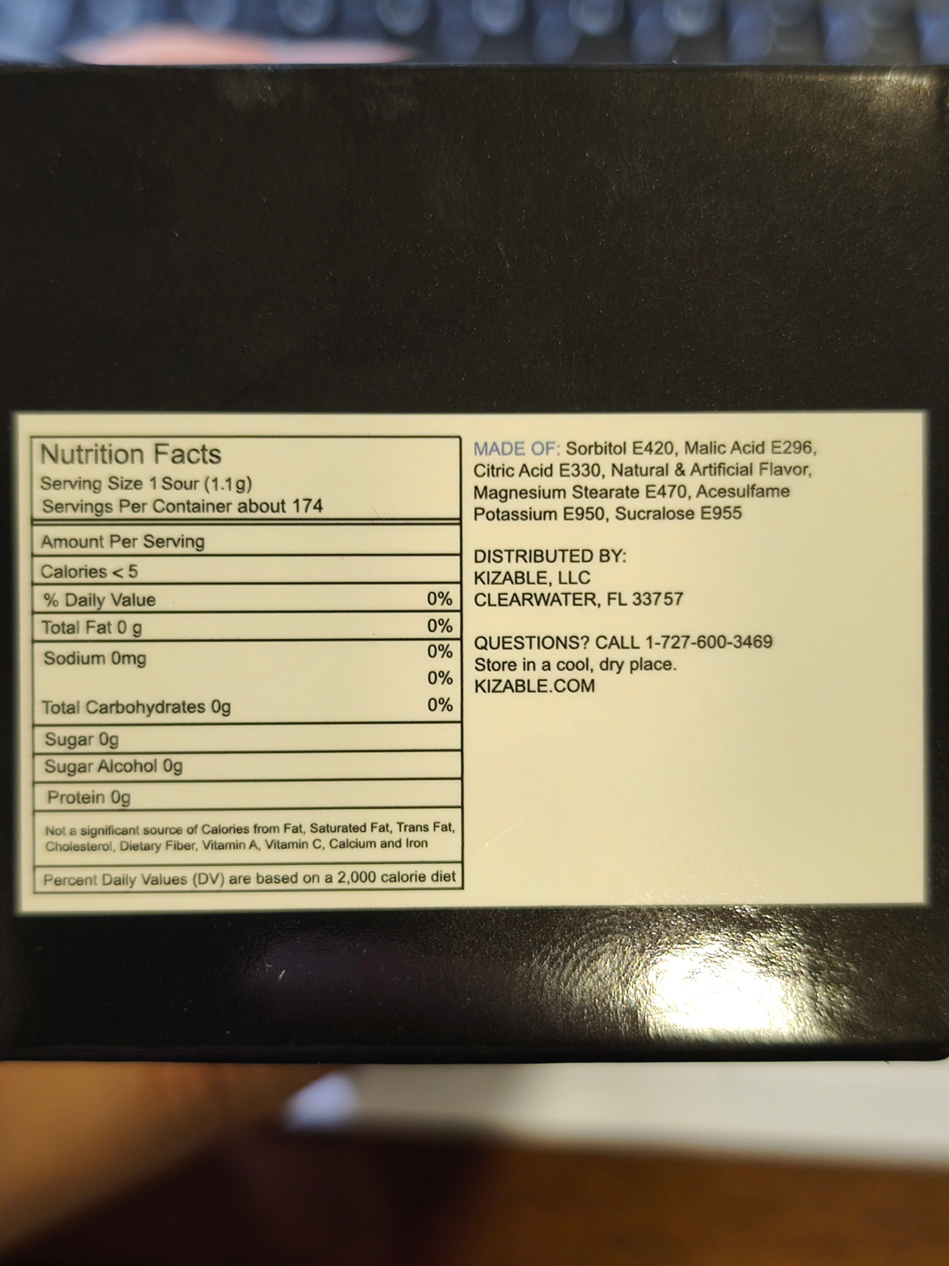 Bala KIZANDY Sour Cereja. Original EUA azedinha