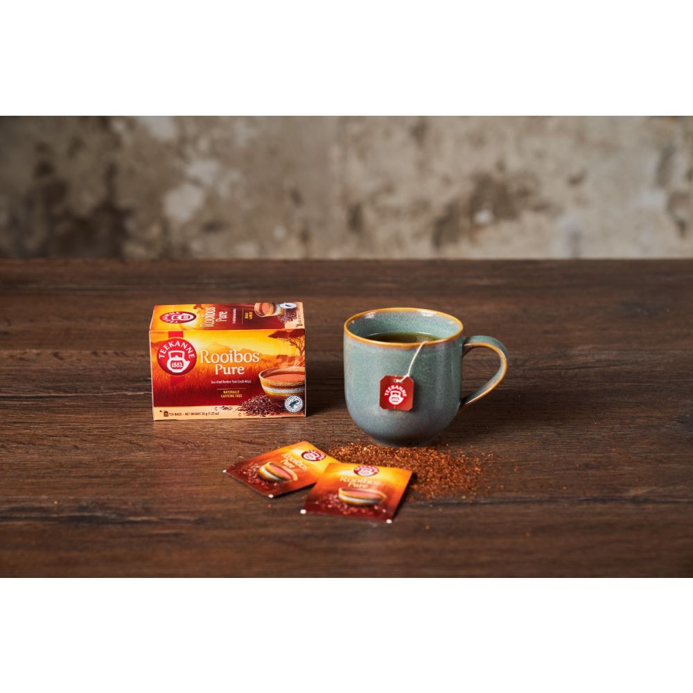Chá Rooibos Puro TEEKANNE 35g 20 sacos